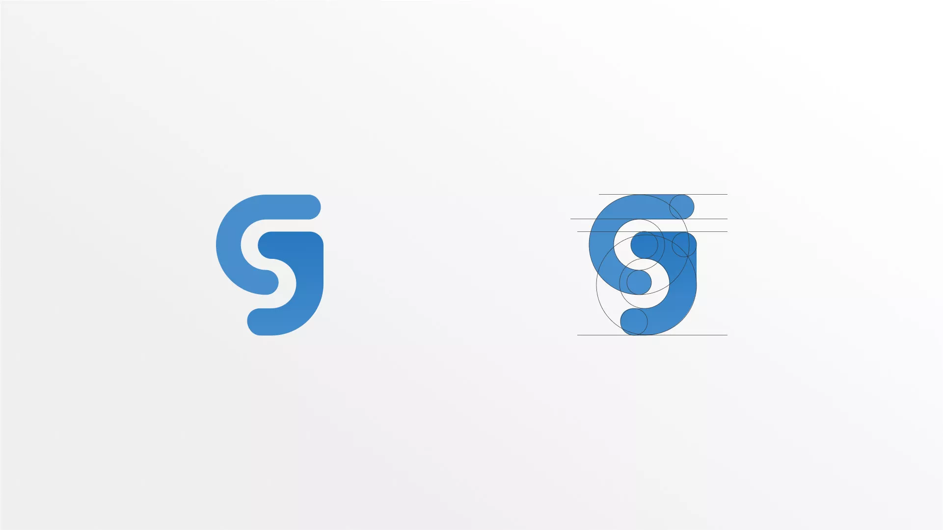 Разработка логотипа газовой компании «Сервис газ» в Удачном