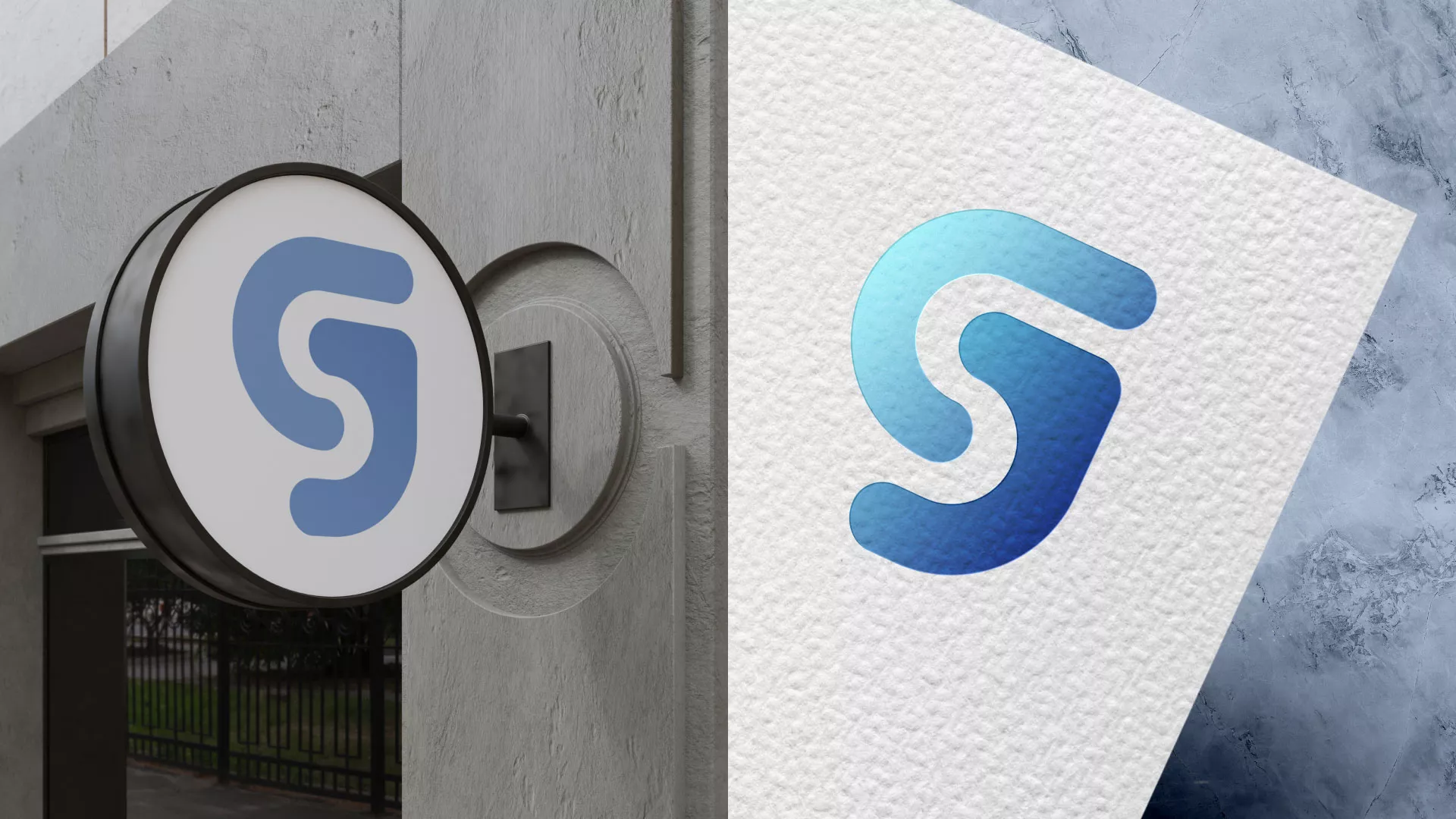 Разработка логотипа газовой компании «Сервис газ» в Удачном