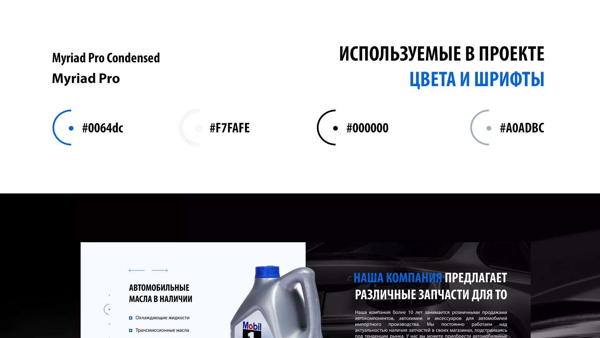 Разработка сайта магазина автозапчастей «М7» в Удачном