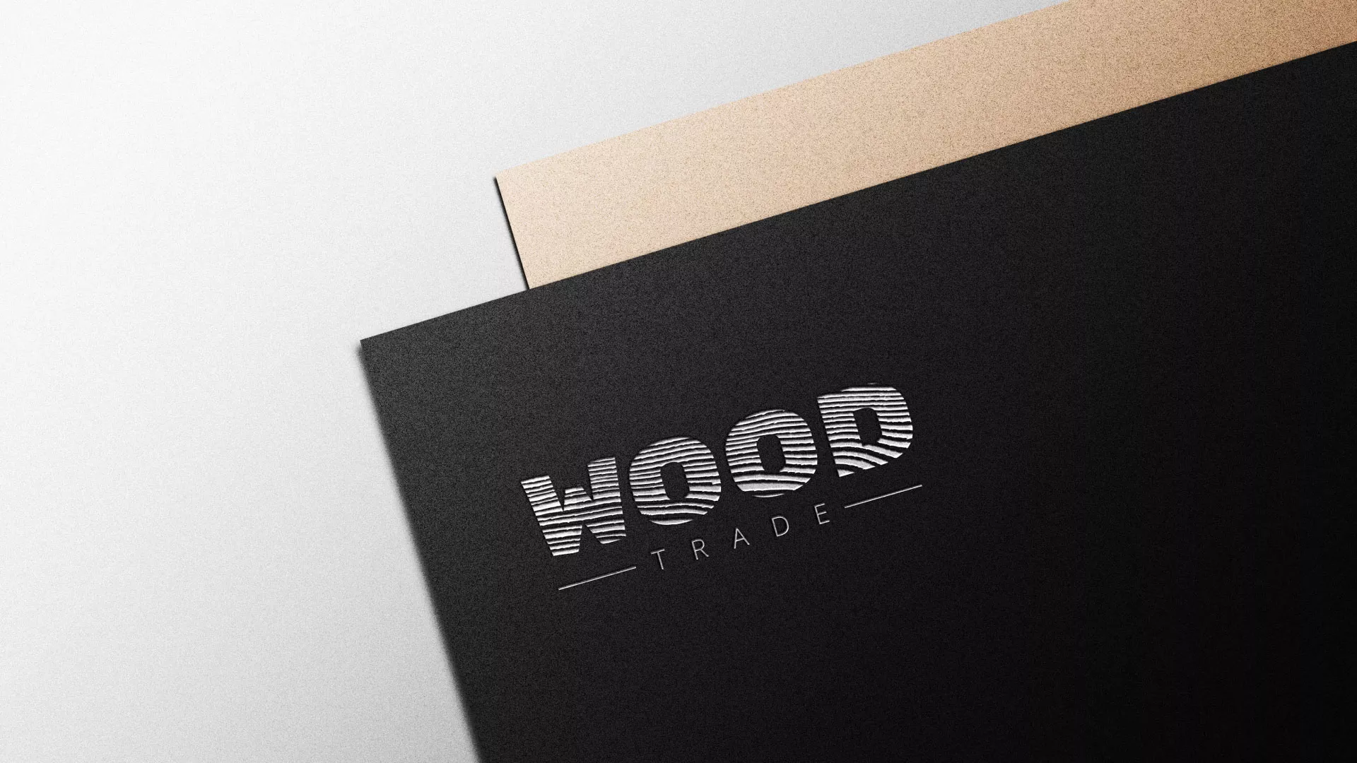 Разработка логотипа для компании «Wood Trade» в Удачном