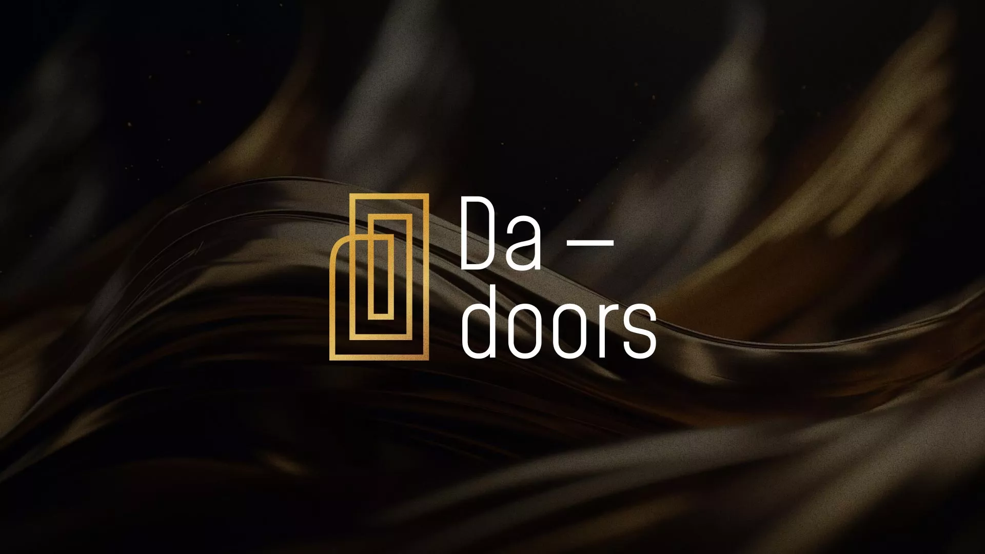 Разработка логотипа для компании «DA-DOORS» в Удачном